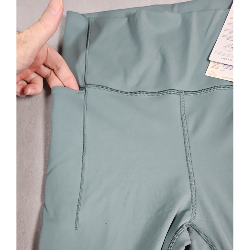 Calia Womens Green Inspire High Rise 7/8 Leggings Size Medium NWT - Picture 6 of 12